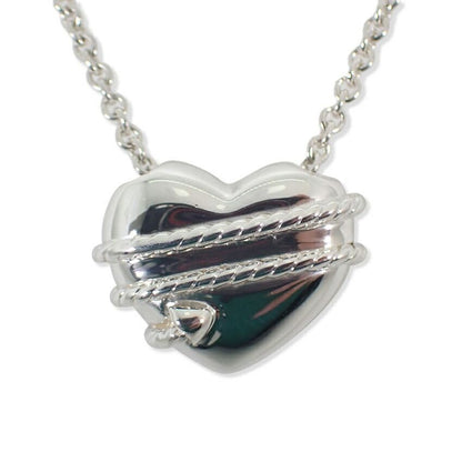 Tiffany & Co 925 Heart Arrow Pendant Necklace