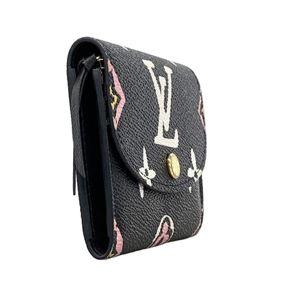 Louis Vuitton Coin Case Monogram Wild at Heart Porto Mone Rosalie Noir — view 2