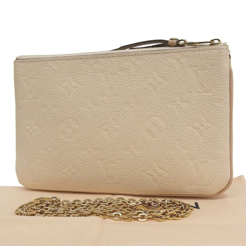 Louis Vuitton Monogram Empreinte Pochette Double Zip Shoulder Bag