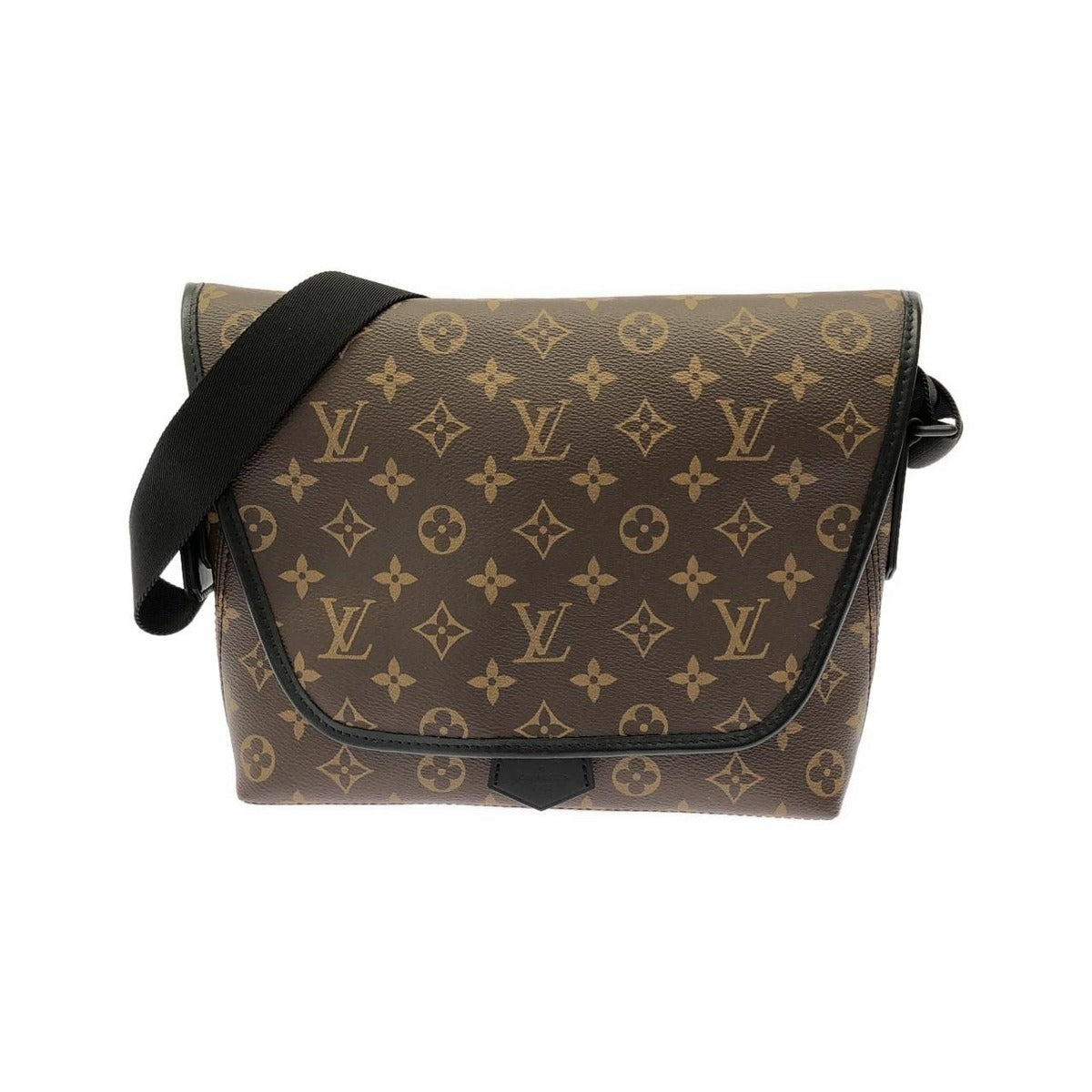 Louis Vuitton Monogram Macassar Magnetic Shoulder Bag
