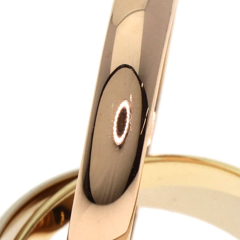 Cartier Trinity #48 Ring 18K Yellow Gold 18K White Gold 18K Pink Gold Ladies