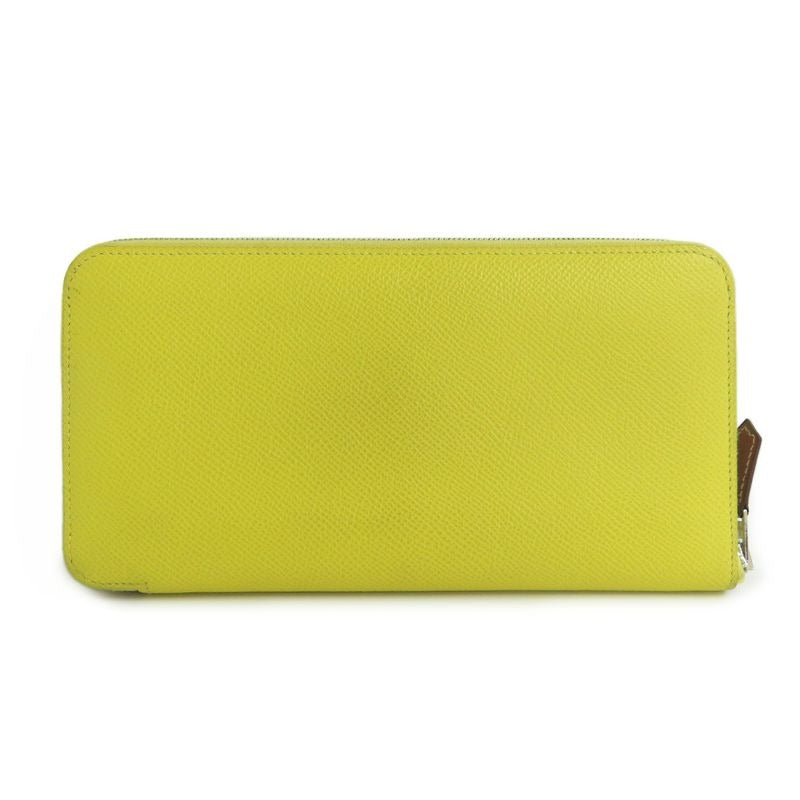 Hermes Azap Long Silk-in Round Zipper Wallet Epson