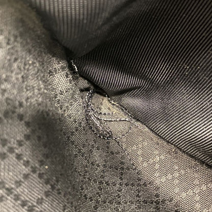 Gucci Handbag Bamboo 000 2058 0509 5 Nylon Black Silver Hardware 2way Bag Ladies