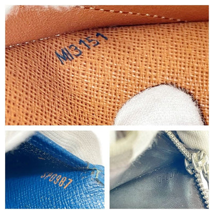 Louis Vuitton Monogram PVC Wallets Set of 3 Brown 395752 Folding Wallets