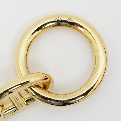 Hermes Chaine D'ancre GM Bracelet 750 YG Yellow Gold 12 Pieces Approx