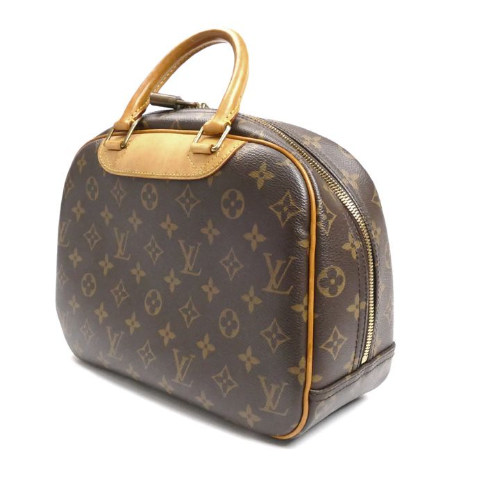 Louis Vuitton Trouville Handbag Monogram M42228 Ba0048 Ladies Preowned