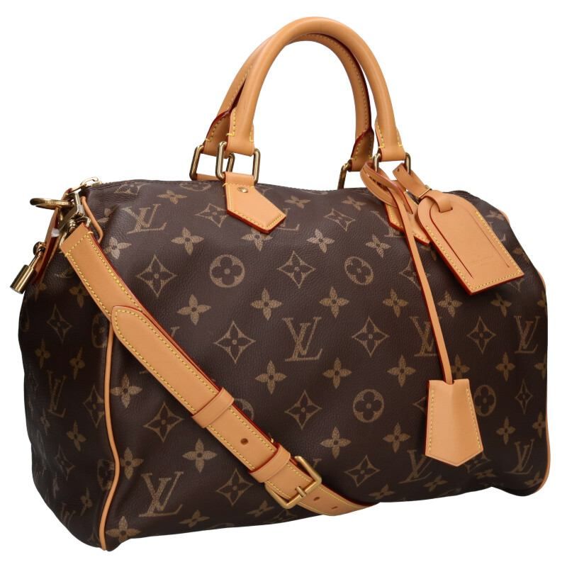Louis Vuitton M24422 Speedy P9 Bandouliere 40 Monogram Boston Bag Men 40