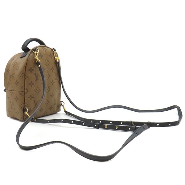 Louis Vuitton 2way Bag Palm Spring Su Mini Monogram Canvas Monogram Reverse