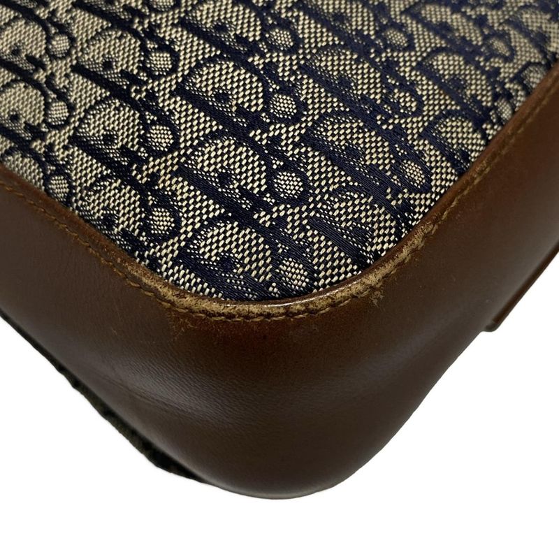 Dior/christian Dior Shoulder Bag Street Chictrotter Navy And Ivory And Dark