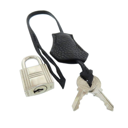 Hermes Birkin 40 Silver Hardware Handbag Taurillon Women