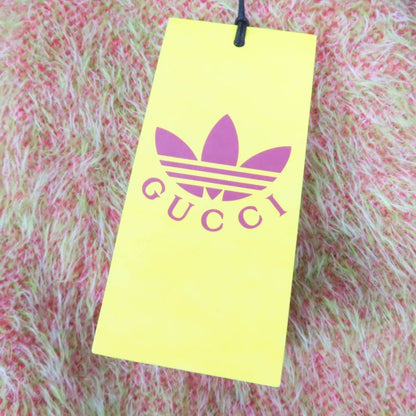 Gucci×adidas 717694 Oversized Trefoil Belted Coat Cardigan Green S Made In