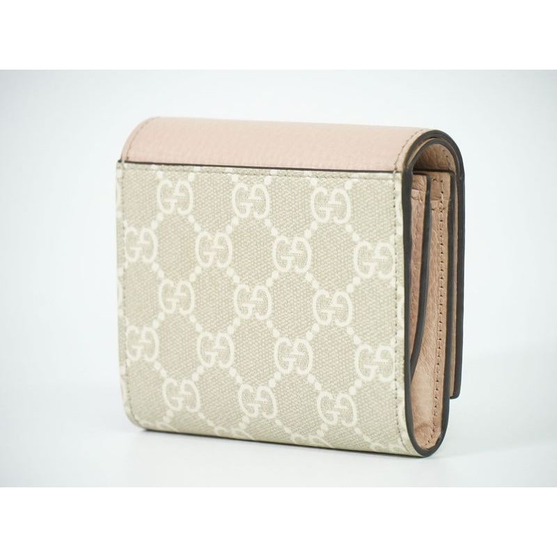 Gucci GG Marmont Supreme Leather Bifold Fold Wallet Compact — view 2