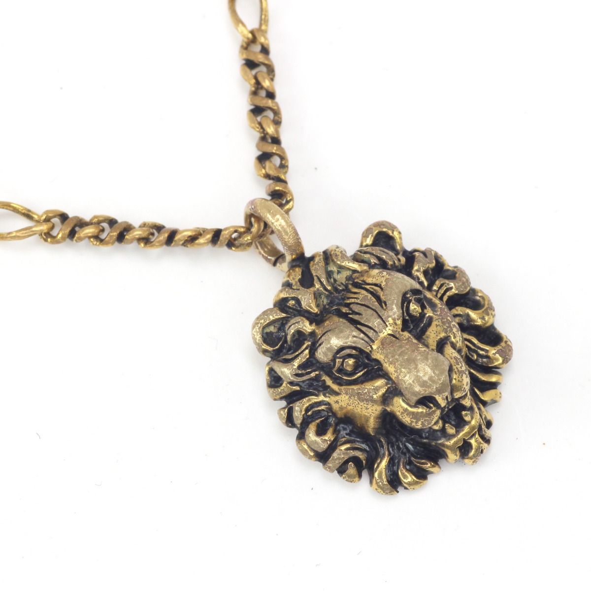 Gucci Lion Head Pendant Approx 68cm (26.77in)
