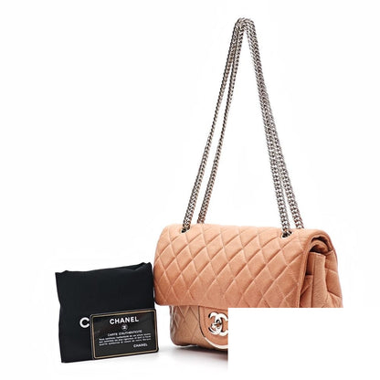 Chanel Double Flap Quilted Chain Shoulder Bag