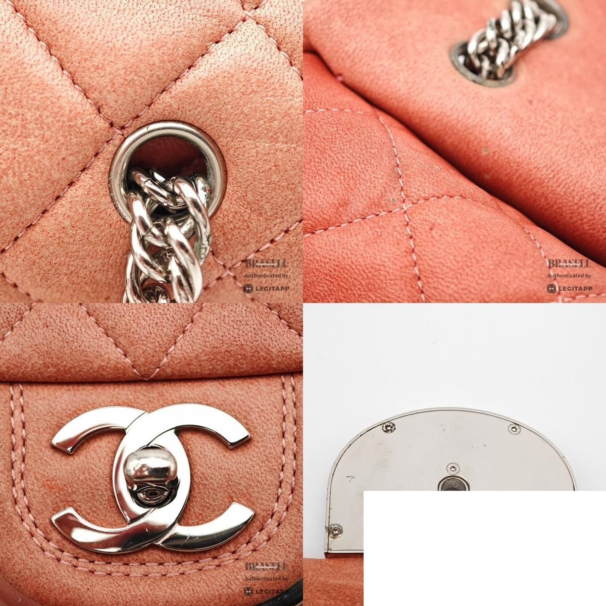 Chanel Double Flap Quilted Chain Shoulder Bag
