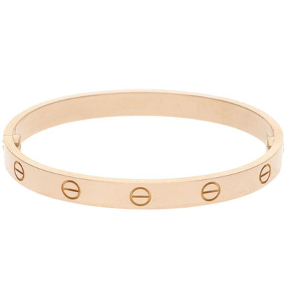Cartier LOVE Bracelet Love Bracelet 18K Pink Gold Love Bracelet Men's 17
