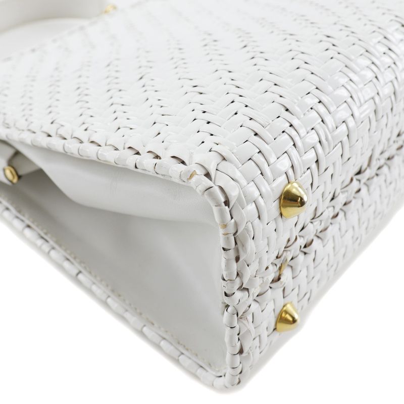 Fendi Leather White Women's Handbag