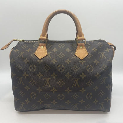 Louis Vuitton Monogram Speedy 30 M41526 Handbag Brown Preowned 005440