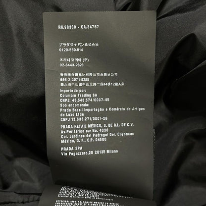 Prada Poncho Size 36 S Women - Black Down Poncho / Zip Up / Winter