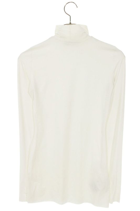 Prada 39528 S211 Triangle Logo Plate High Neck Long Sleeve Cut And Sewn Women 38