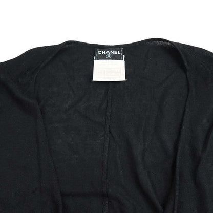 Chanel 2006aw Cardigan and Camisole Ensemble P28481k00073 Black 42