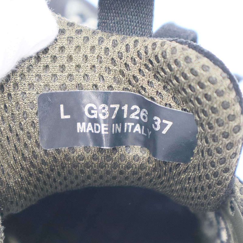 Chanel Matelasse Coco Mark Mesh Leather Sneakers G37126 Black 37