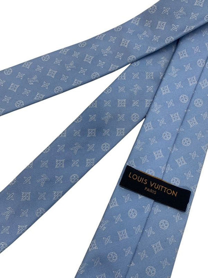 1626 Louis Vuitton Necktie Monogram Shadow M78955 Mr1253 Preowned