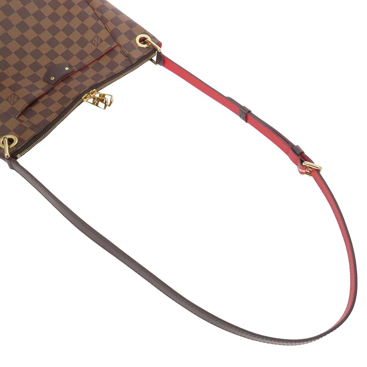 Louis Vuitton South Bank Brown Damier Canvas Shoulder Bag — view 4