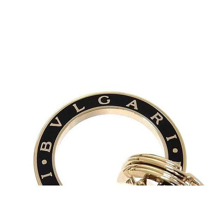 Bvlgari Key Holder Key Sling Bag Charm Silver Black — view 3