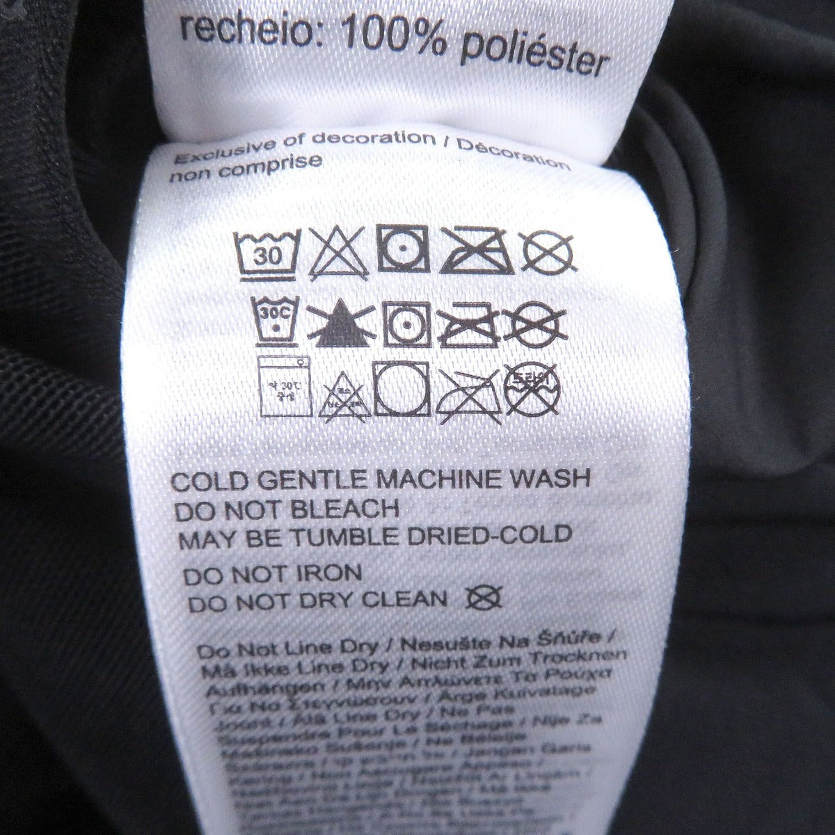 Loewe on Logo Hooded Puffer Jacket Black — view 13