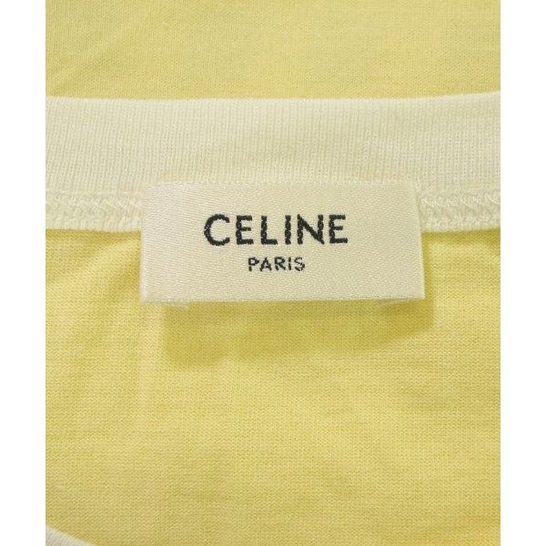 Celine T-Shirt Cotton Yellow — view 3