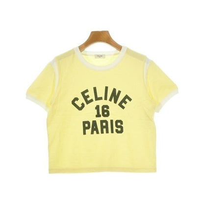 Celine T-Shirt Cotton Yellow