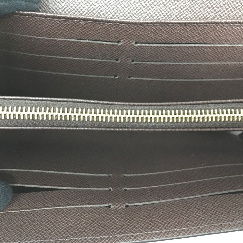 Louis Vuitton Long Wallet Damier Portefeuille Sara Ic Chip Warped