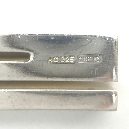 Gucci G Motif Necklace Sv925 281g Silver Unisex