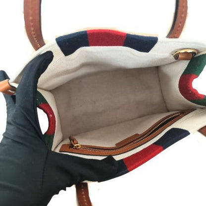 Gucci Handbag Mini Canvas 727735 Mini Canvas 727735 Interlocking G White