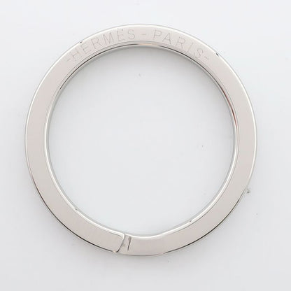 Hermes Key-ring Key Holder H Logo Silver- Accessories Small Items