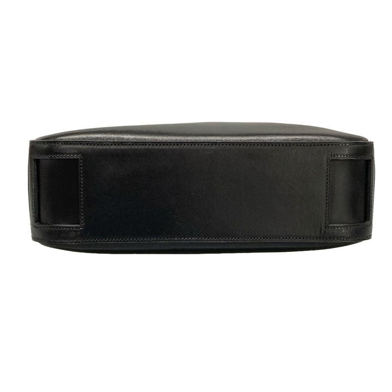 Hermes Handbag Escapada Black Silver Hardware