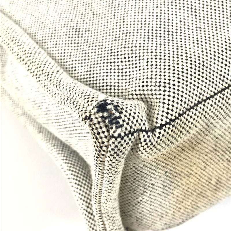 Hermes Handbag Sac Arne MM Cotton Black
