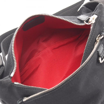 Bvlgari Waist Bag Logomania Black Canvas — view 3