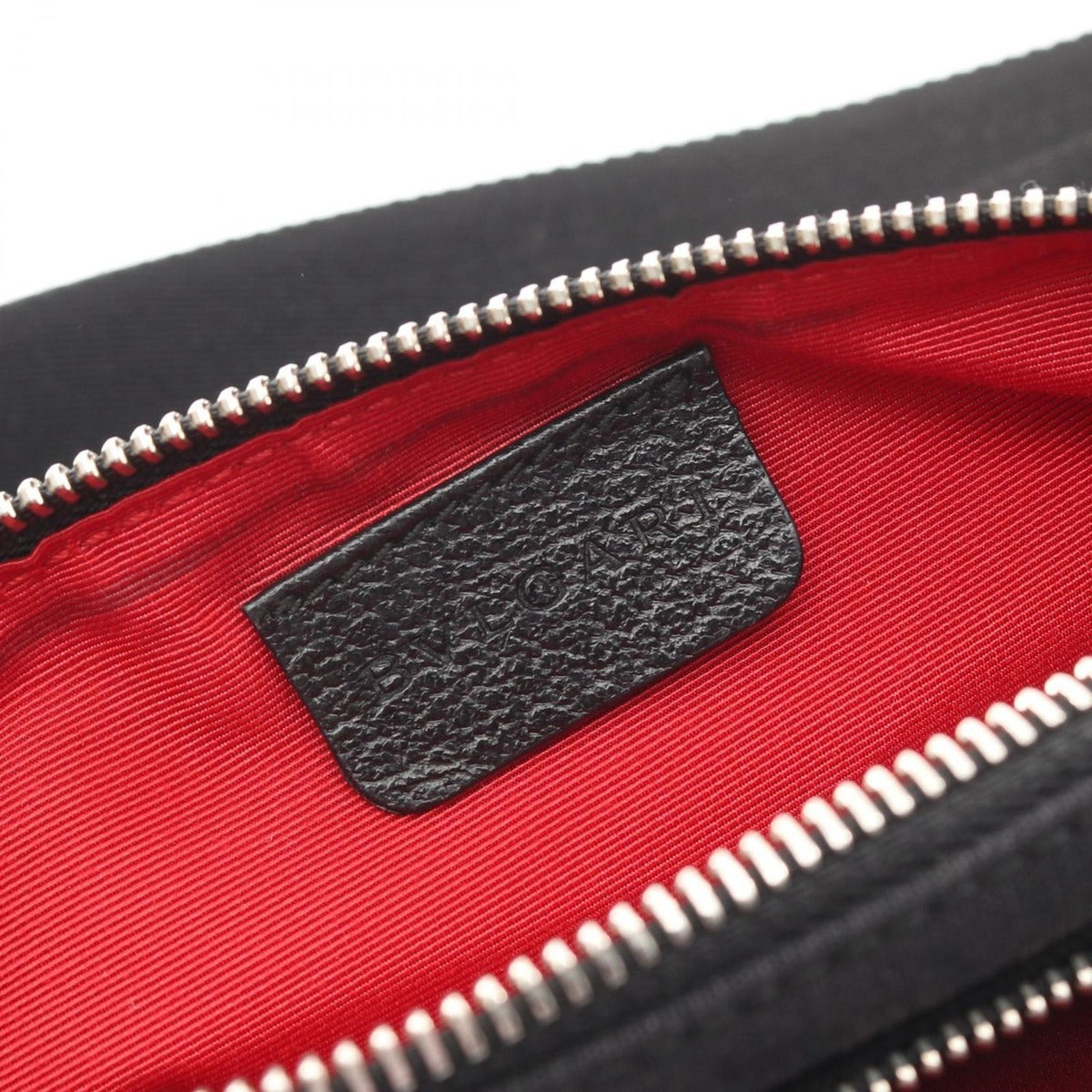 Bvlgari Waist Bag Logomania Black Canvas — view 4