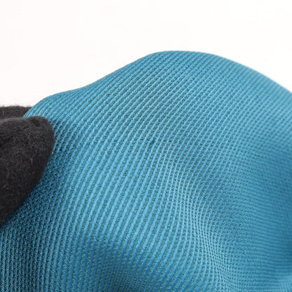 Hermes Skirt Serie Button Blue Rayon Silk — view 5