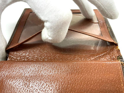 Louis Vuitton Monogram Portobier Identity Bifold Wallet Billfold Card Case Pass