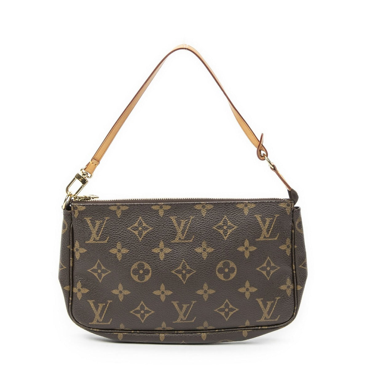 Louis Vuitton Pochette Brown Monogram Canvas