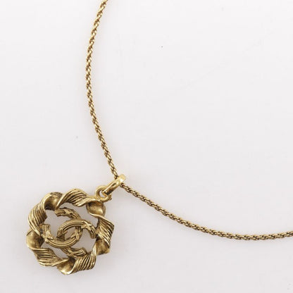 Chanel Coco Mark Vintage Gold Plated Ladies 7.5g Necklace