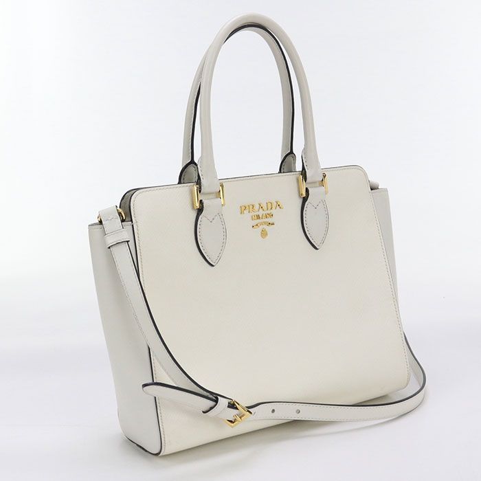 Prada 2WAY Bag 1ba113 Tote Bag Leather Women