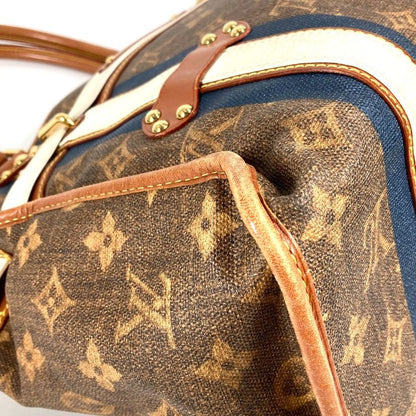 Louis Vuitton Tote Bag Sac Rayures GM M56385 Brown