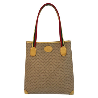 Gucci Vintage Micro GG Sherry Line Old Gucci 002 58 4889 Tote Shoulder Bag
