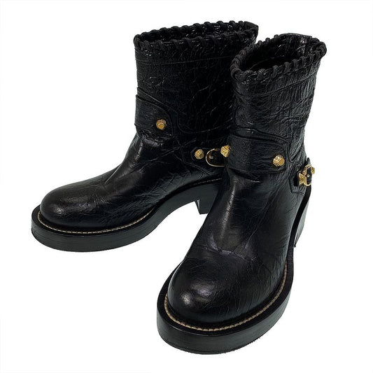 Balenciaga Arena Wrinkled Engineer Boots