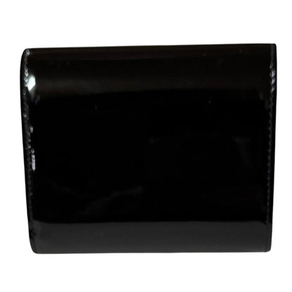 Celine Small Flap Wallet Triomphe Trifold Patent Leather — view 2