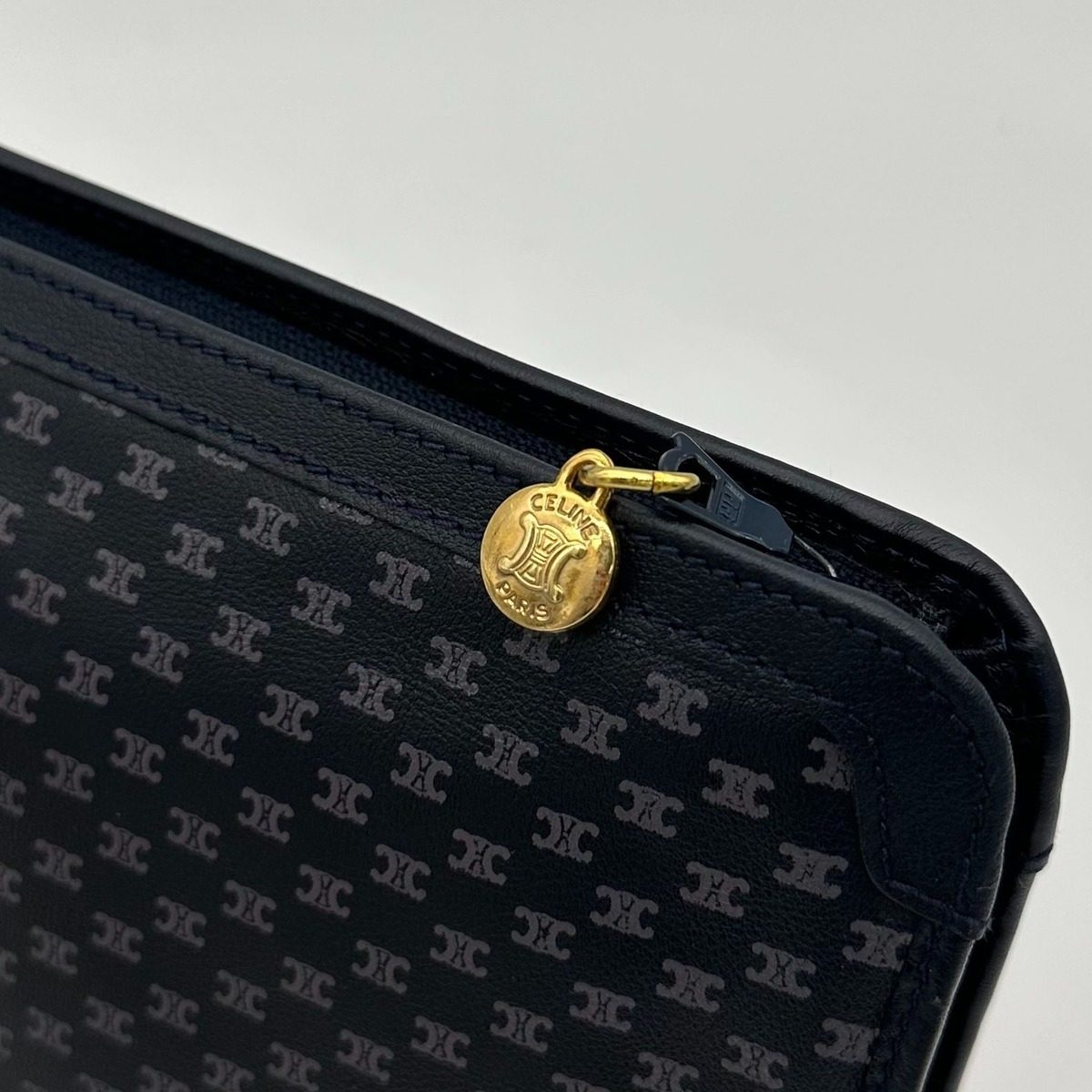 Celine Macadam Handbag Black — view 10